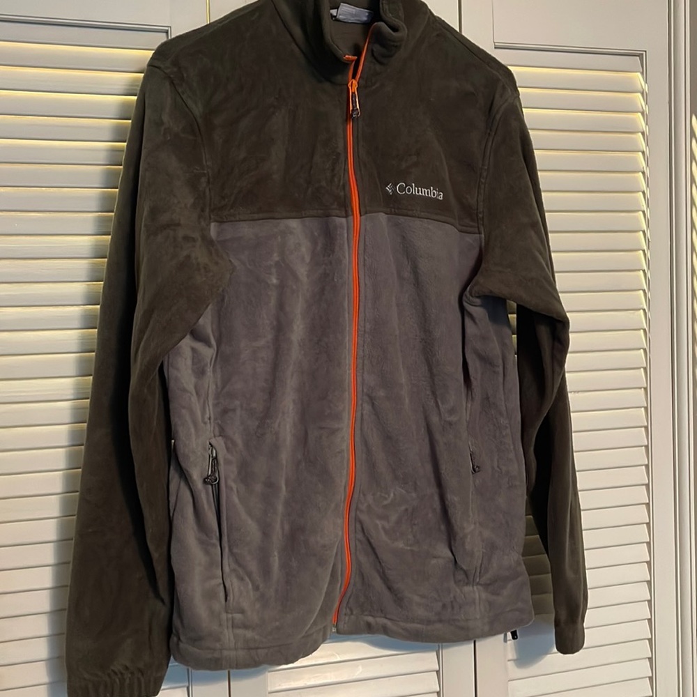 Columbia Jacket: Fleece Zip Up - MEN SZ MEDIUM